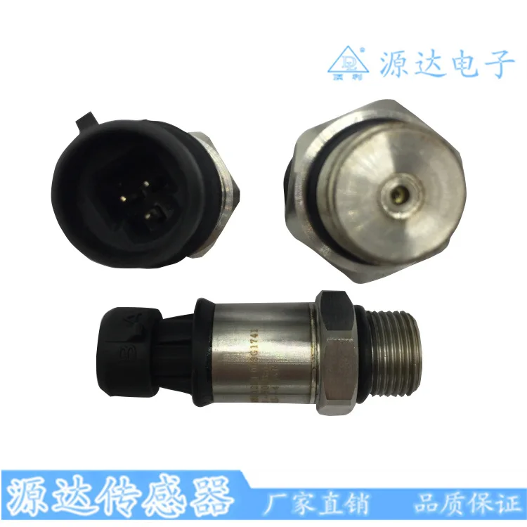 Sany Excavator 205 215 235 305-8 High-pressure Sensor Pressure Switch 500bar Round Plug