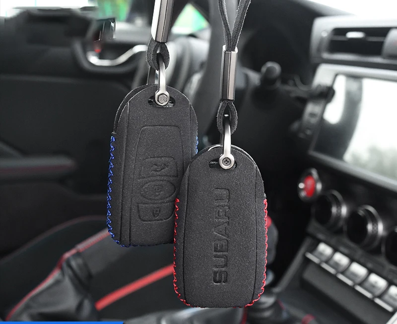 

Subaru New BRZ чехол для ключей замшевый брелок для ключей сумка для ключей внутренняя модификация