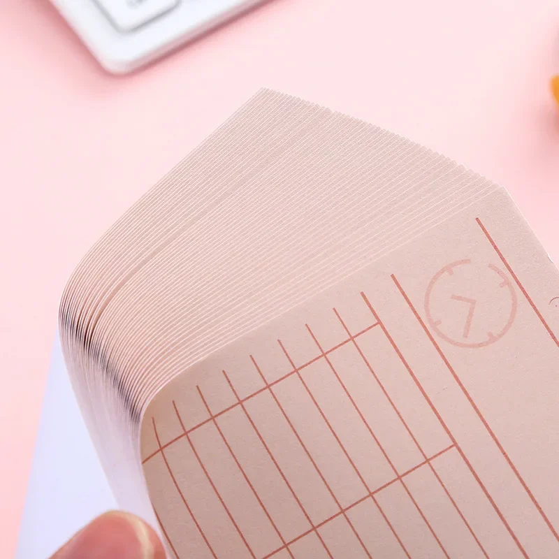 Kawaii Diário e Semanal Planner Memo Pads, Cute Writing Pads, To Do List Sticky Notes, Check List, Papelaria coreana, Material de escritório