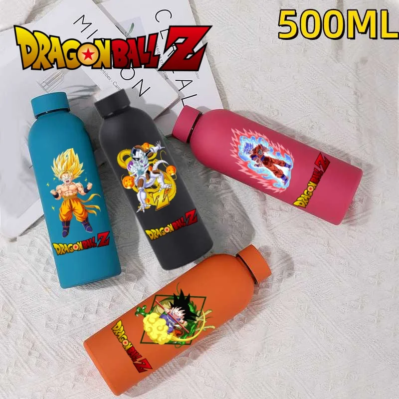 

Anime Dragon Ball 500ml Wukong Stainless Steel Childrens Insulated Cup Portable Outdoor Sports Water Bottle Gift for Good Friend