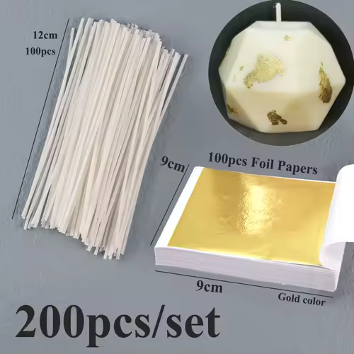 Smokeless Candle Wicks 2.6-20cm Pre-Waxed Cotton Core Wicks with Metal Sustainer Tabs DIY Handmade Candle Making Tools - Image 13