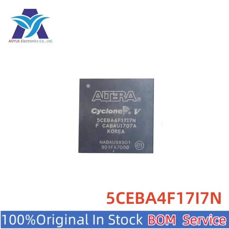 

New Original Stock IC 5CEBA4F17I7N 5CEBA4F17 5CEBA4F BGA ALTERA Programmable logic device IC MCU One Stop BOM Service