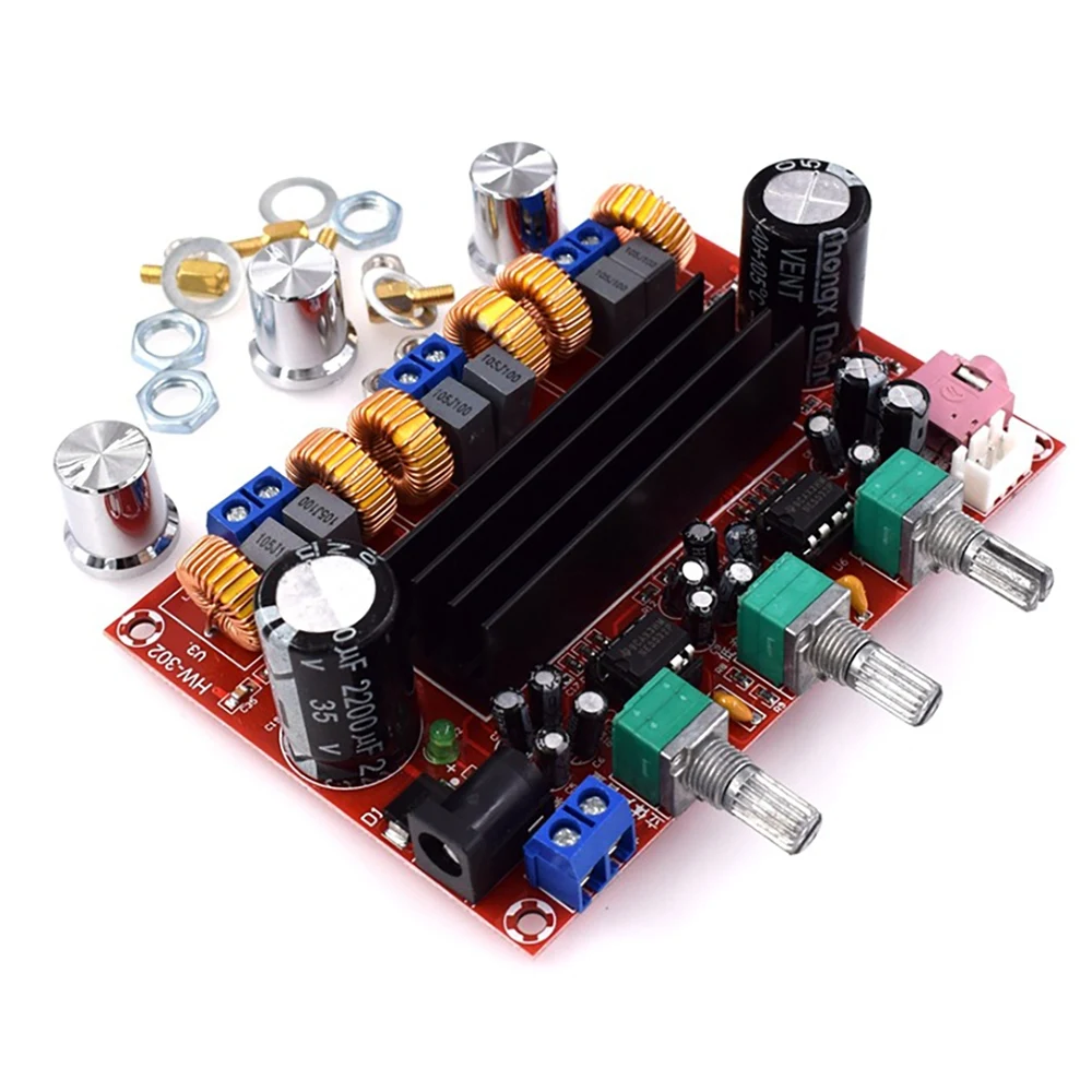 XH-M139 2.1 Digital Power Amplifier Board TPA3116D2 2X50W+100W