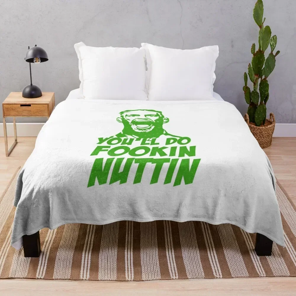 

You'll Do FOOKIN NUTTIN Funny Gift Throw Blanket Personalized Gift Sofa blankets ands Retros Blankets