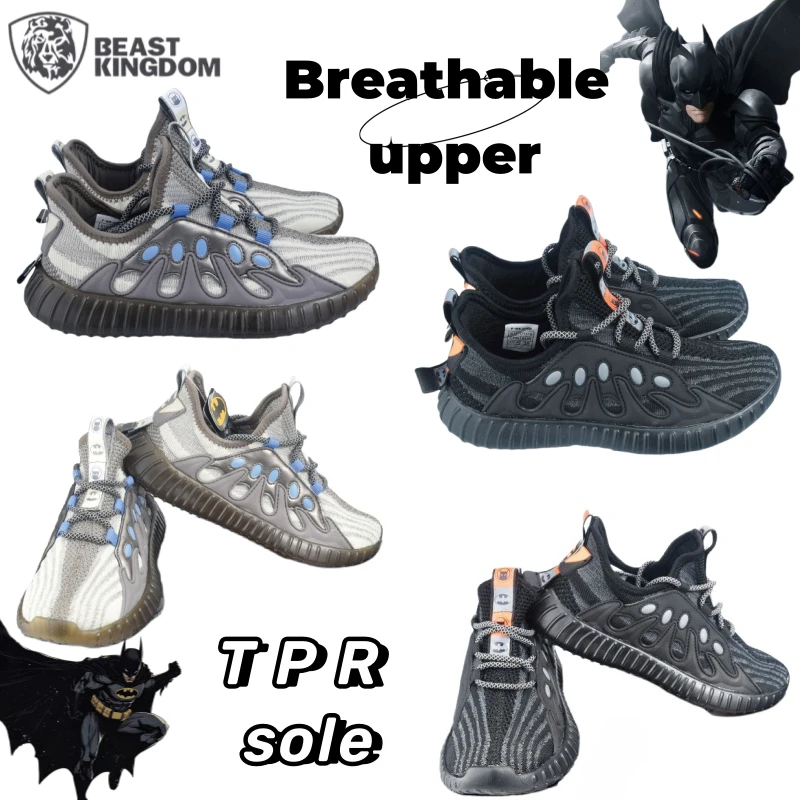 

Beast Kingdom Batman Peripheral Movies Creative Personality Outdoor Breathable Soft Sneakers for Boys High-value birthday gifts