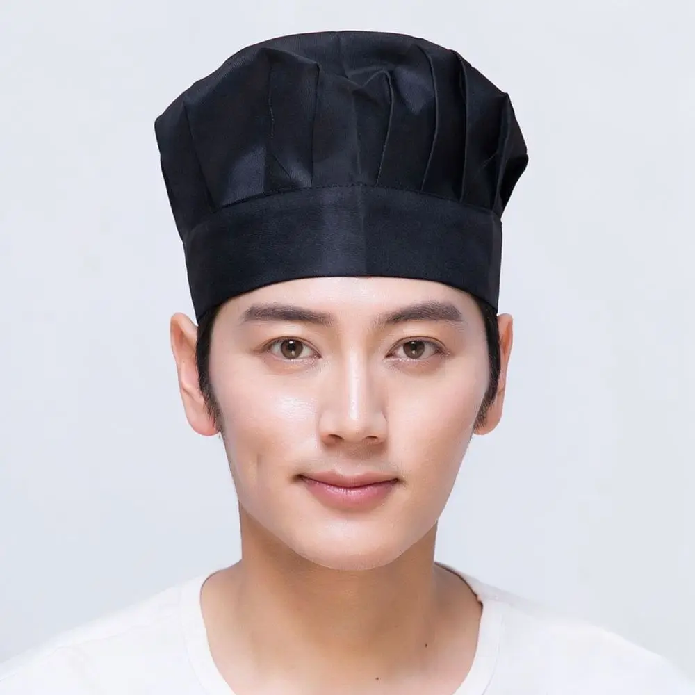 Durable Kitchen Chef Hat Mushroom Style Breathable Cotton Cap For Hotel Restaurant Bakery Catering Staff Cooking Apparel