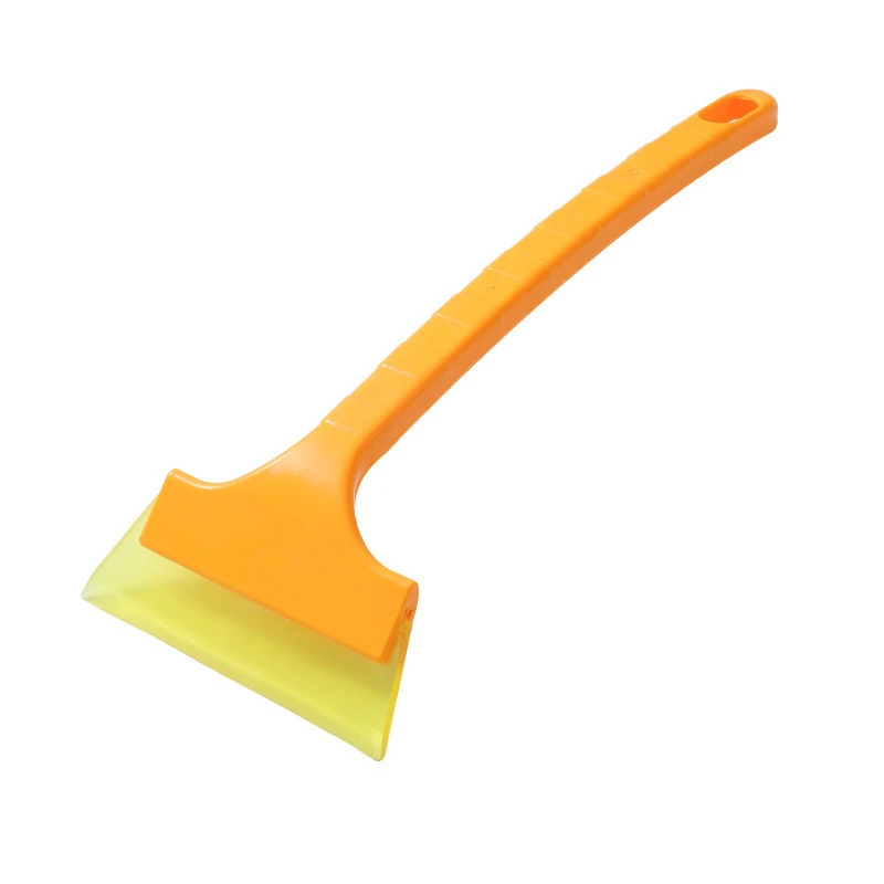 Rubber Multi-functional Car Snow Shovel with Elasticity Shovel Head, Winter Car Snow Scraper, Defrosting and De-icing Shovel Sno