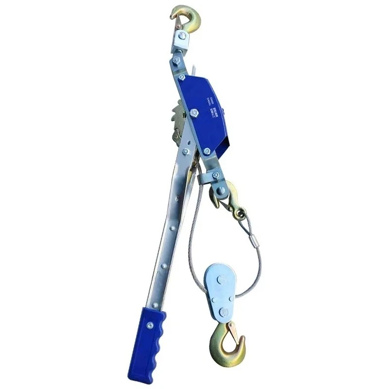 

Double hook electric wire tensioner ratchet chain cable strapper wire rope tensioner