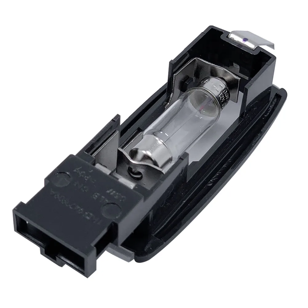 Luz de mapa Interior negra para POLO, CC, EOS, Golf, Jetta, Passat, Tiguan, Beetle, Touran, 1KD, 947, 109A, 1K0947109, 2 piezas