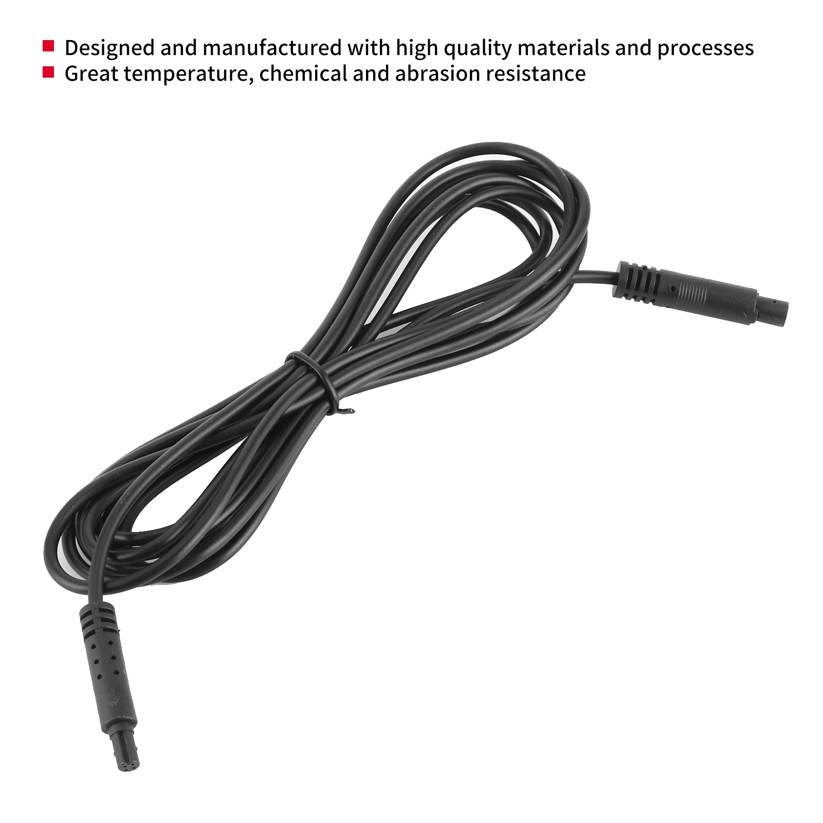 2.5m 4Pin Car Dash Cam Extension Cable Rear View Backup Camera Wire for 12V 24V Truck Camper Trailer 4 Pins Cam Extension Cord
