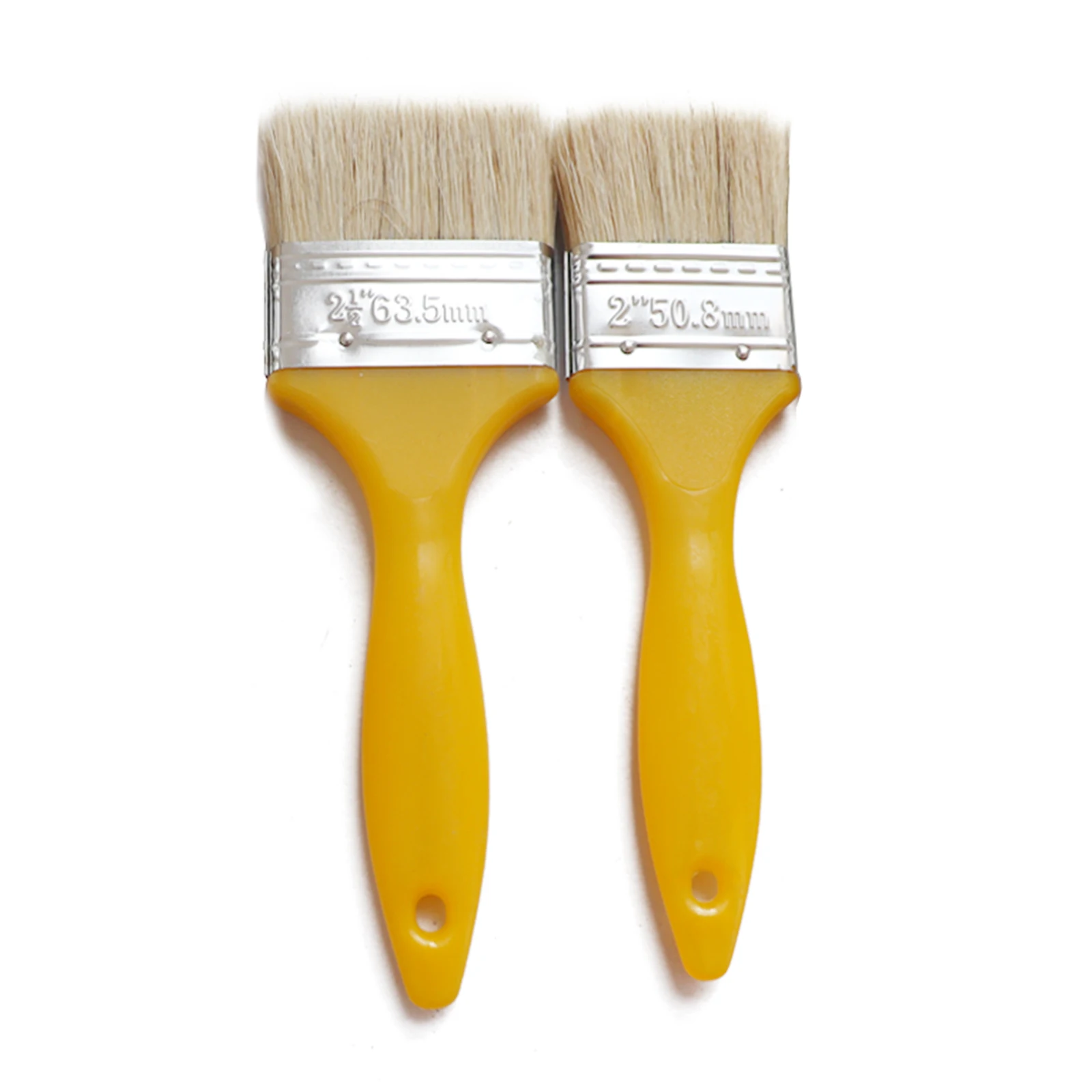 Plastic Handle Natura Bristle Paint Brushe