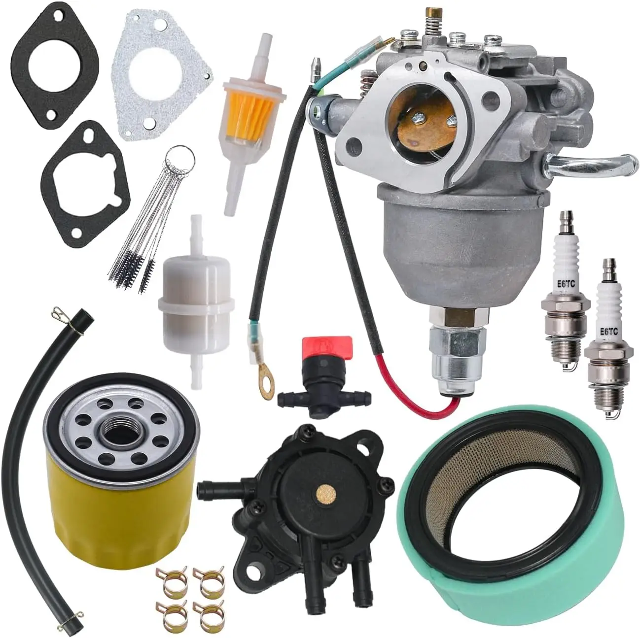 Карбюратор 24 853 169-S подходит для двухцилиндровых двигателей Kohlei CV22 CV23 CV620 CV680 25 л.с. 27 л.с. Command PRO 24 853 22-S Carb