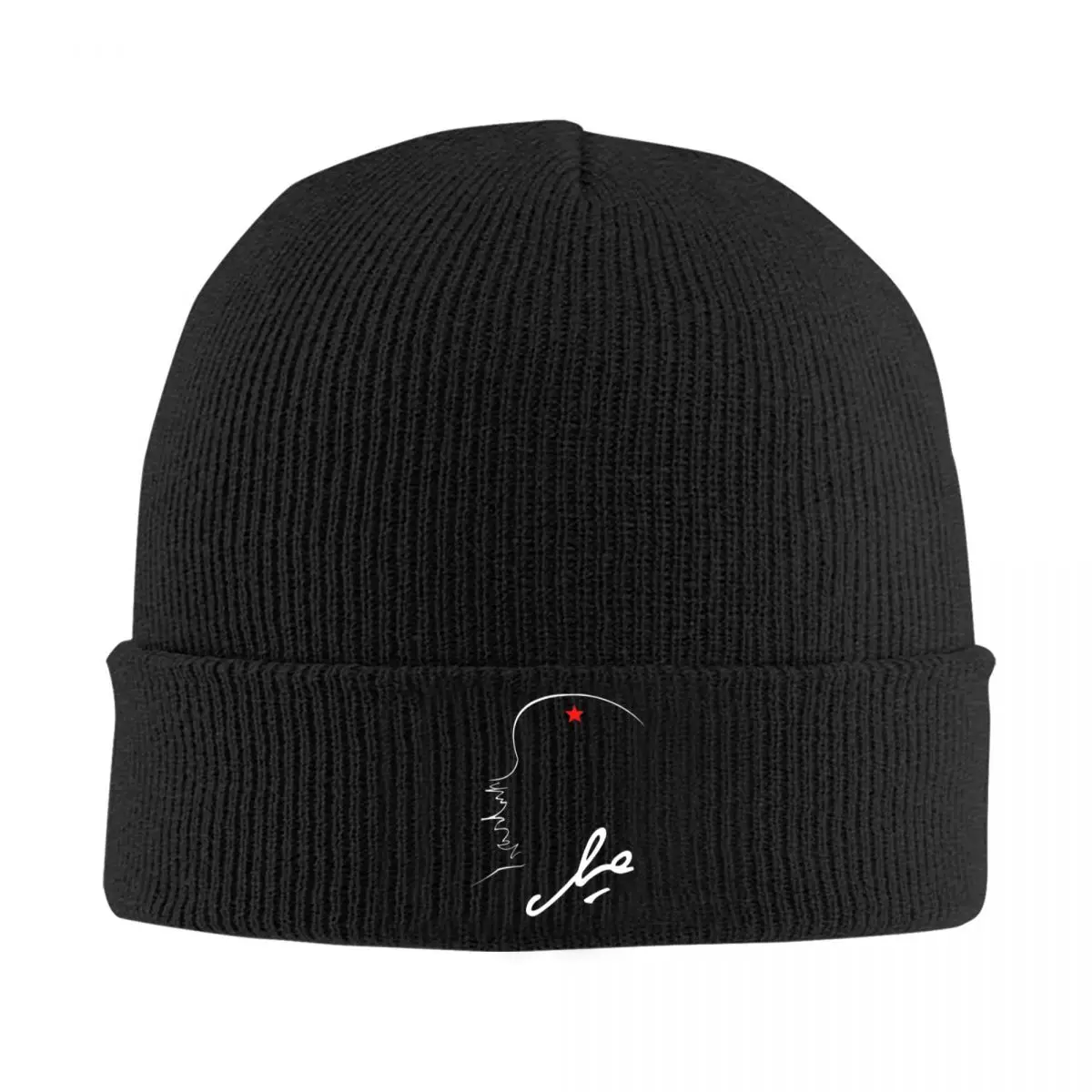 

Che Guevara Line Knitted Bonnet Caps Fashion Keep Warm Hats