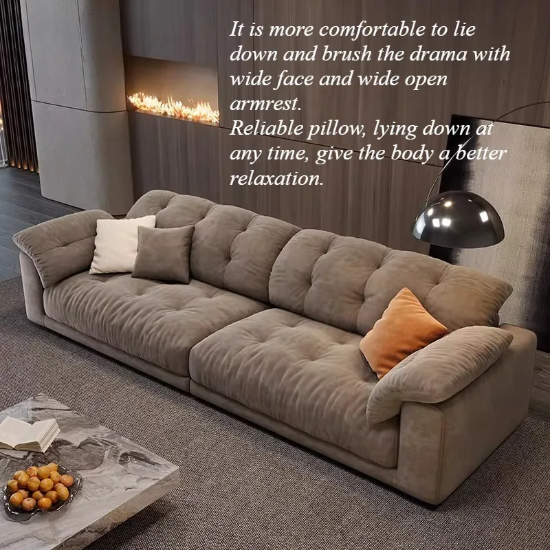 Cojín de Suelo para Sala de Estar, Estilo Nórdico Clásico, Sofá Suave para Sala de Estar, Artículos para el Hogar, Muebles para el Hogar