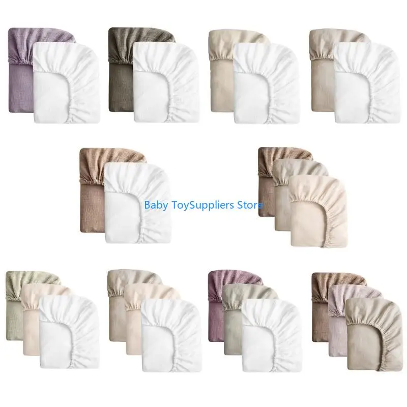 R1WF 2PCS/3PCS Хлопковая кроватка для