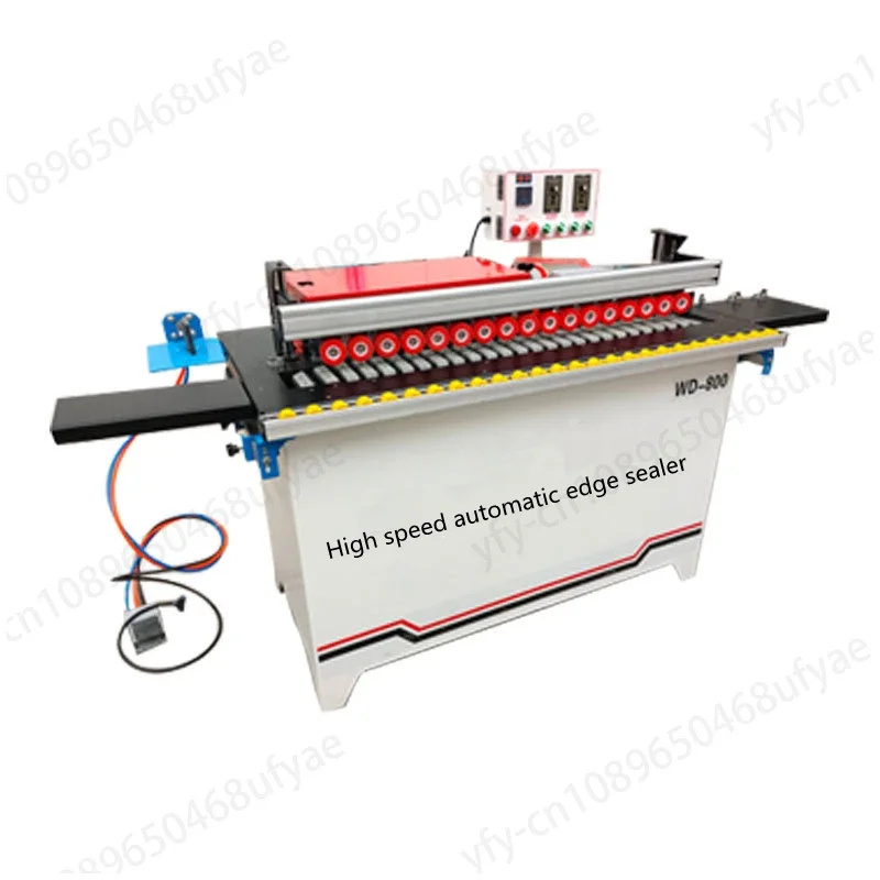 Rocker curve edge sealing machine laser precise docking special-shaped plate furniture numerical control sealing repair machine