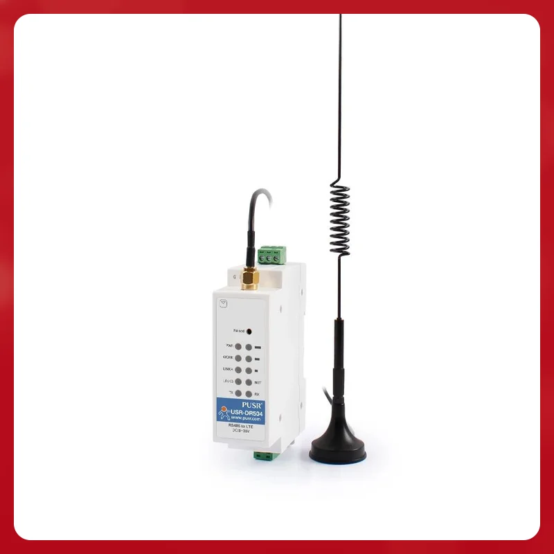 حقيقي USR-DR504-AUX Din-Rail GSM GPRS 4G LTE Modbus مودم RS485 إلى 4G مودم أستراليا/نيوزيلندا/تايوان/أمريكا اللاتينية