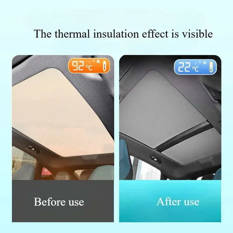 

Для Morris Garages MG MG7 2023-2025 автомобильный люк на лобовое стекло солнцезащитный козырек теплоизоляционный солнцезащитный крем солнцезащитный козырек на крышу автомобиля анти-УФ