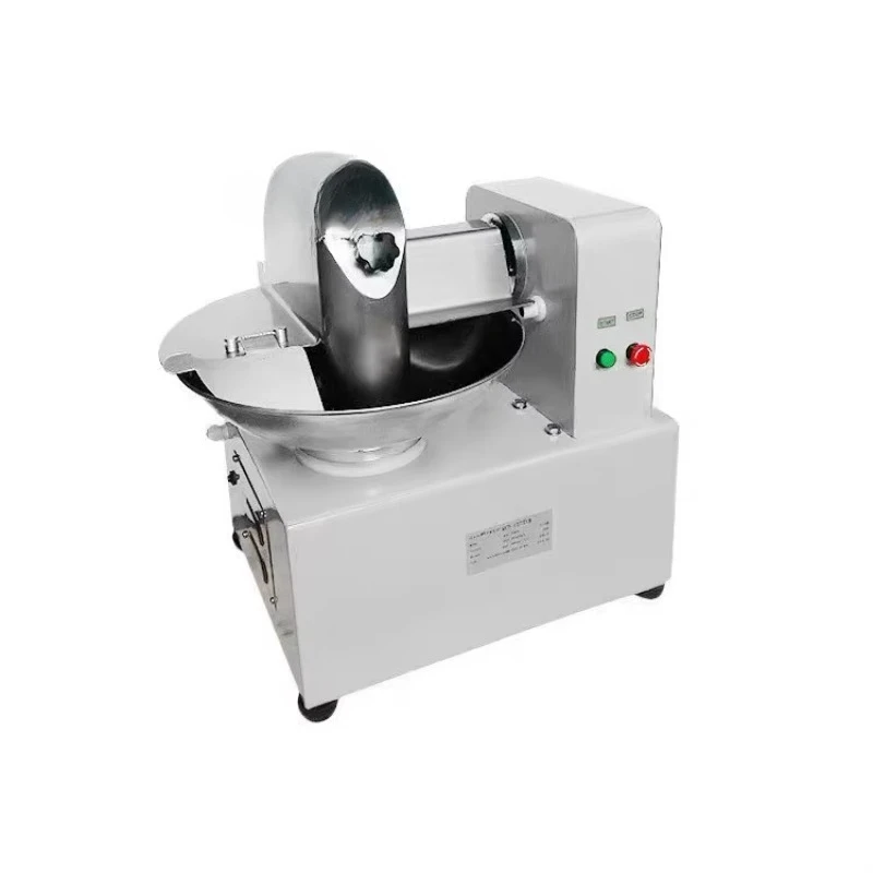 Food Grade Stainless Steel Automatic Bending Blade 3 Blades, Vacuum Meat Bowl Cutter Chopper Mixer