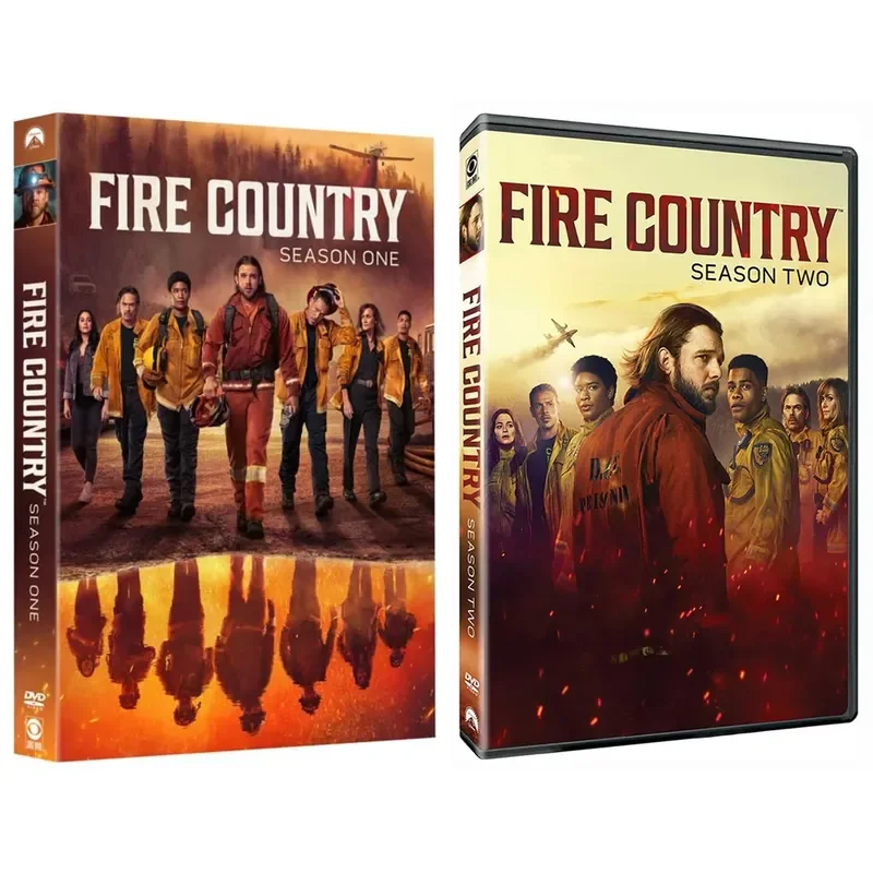 Fire Country Seasons 1-2 DVD 9 Discs Original American Drama English Subtitles