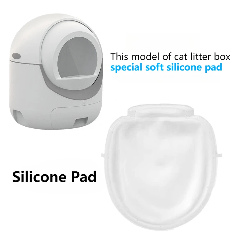 

Автоматическая коробка для аксессуаров для кошачьего туалета, силиконовая накладка для кошек, сменные силиконовые подушечки для туалета, товары для домашних животных, котят
