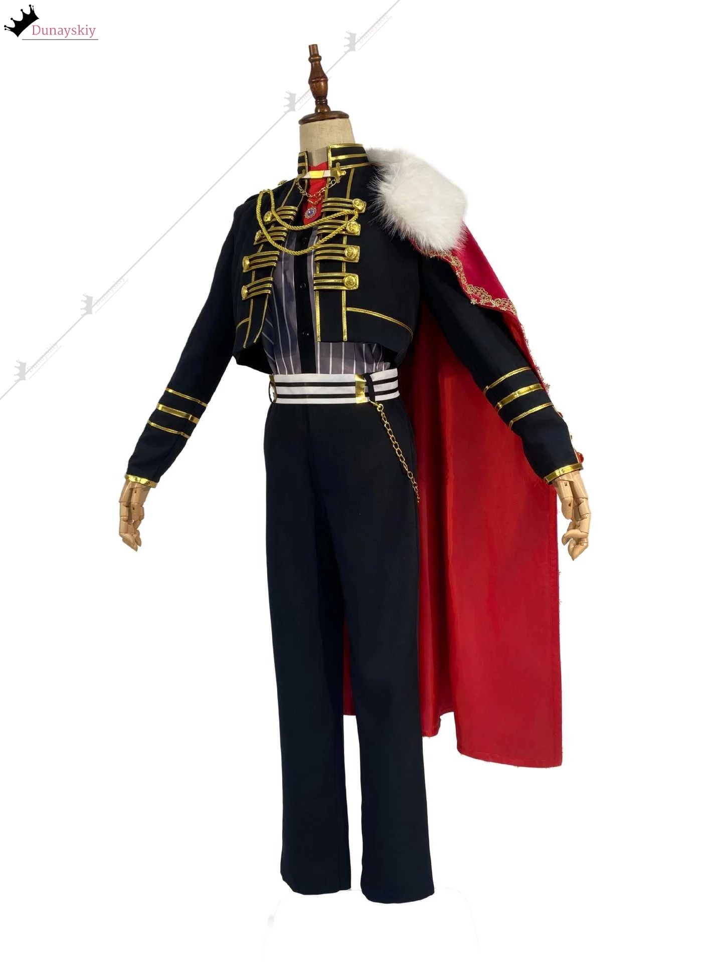 Disfraz de YouTuber Virtual Kuzuha, peluca de juego de rol Kuzuh, trajes de zapatos VTuber NIJISANJI, vestido de noche negro, capa, traje Unisex