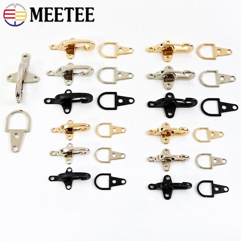 

2/5Pcs Coat Snap Clip Buckle Jacket Button Belt Lobster Clasp Garment Metal Buckles Bag Strap Connector Hook Sewing Accessories