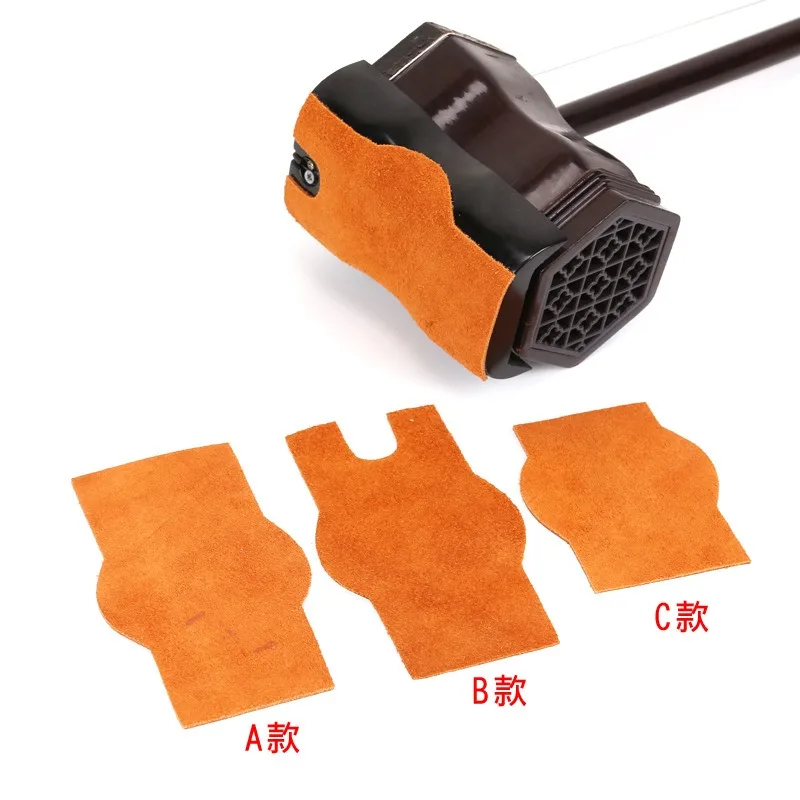 Erhu Cowhide Anti-slip Pad, Instrument-style Erhu-Anti-slip Mat, Northern Style Erhu-Anti-slip Sticker with Built-in Glue