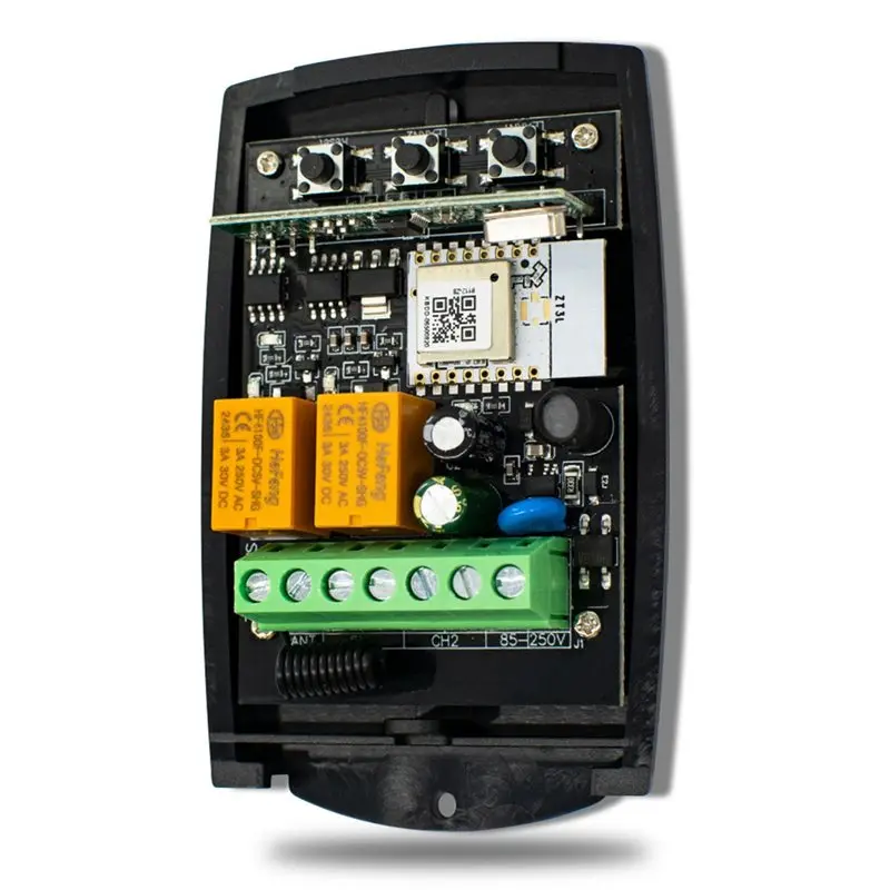 433 Receiver Door Controller Garage Door Opener 2CH 433 Receiver Fixed Rolling Code Controller Works-Y41A