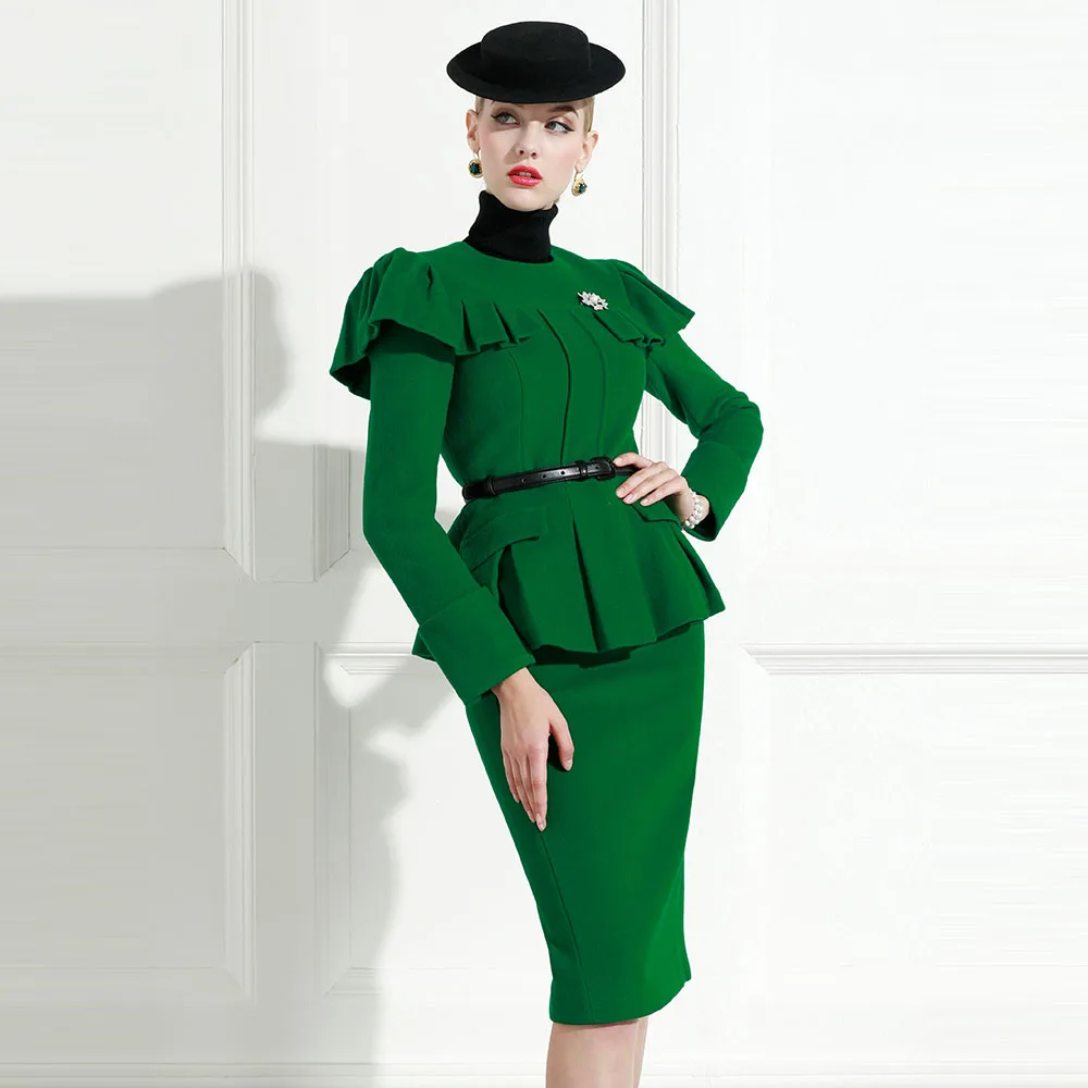 Independent Designer Brand Celebrity Temperament Fashion Wool Professional Suit Fashionable Dress