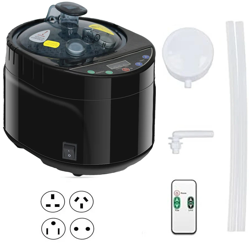 Home Spa Therapy para Aquecimento Power Steamer Pot Gerador de Sauna Novo Estilo ue Eua au uk Plug 4l 1600w