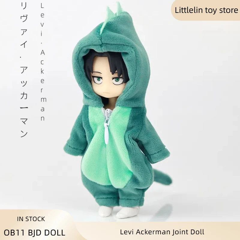 

Оригинальная 14-см кукла Levi Ackerman Joint Ob11 1/12, экшн-фигурка Bjd, набор мобильных кукол, коллекционная модель, игрушки, орнамент, подарок на день рождения