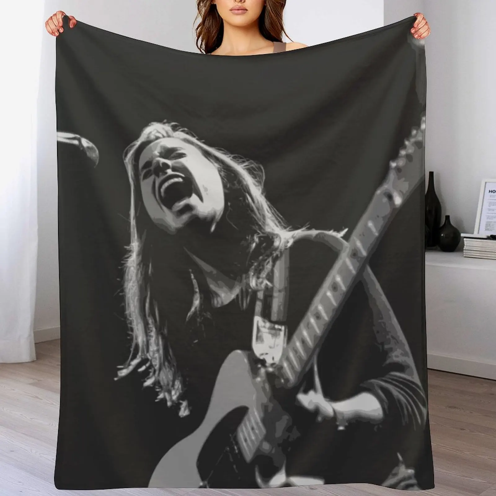 Julien Baker painting Throw Blanket