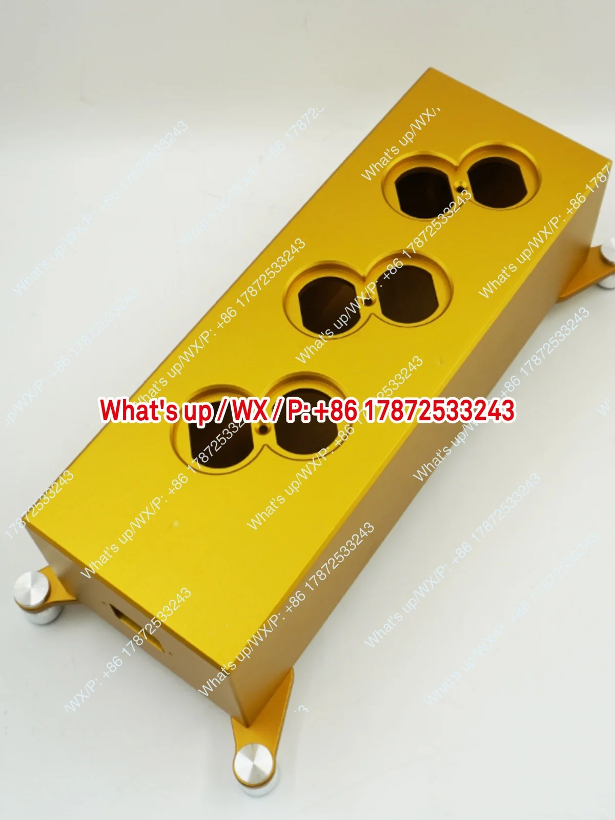 Audio power board plug, all aluminum alloy American standard socket shell, power filter, 6-position, 8-position