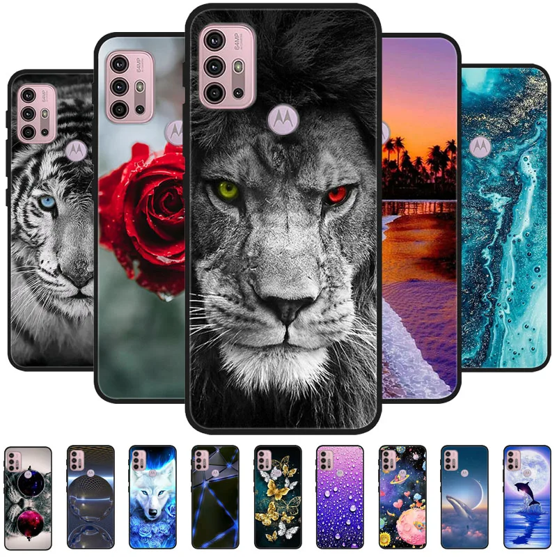 For Moto G10 Case Soft TPU Silicone Phone Cases For Moto G13 G14 Phone Cover For Motorola Moto G100 Shockproof Bumper Fundas