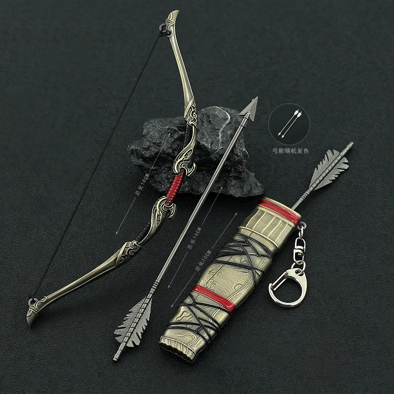 God of War Arme Porte-clés pour enfants, Atr192., Brcare on Bow, Kratos erical of Chaos Game, Katana Sword, Samurai Gifts, peuvToys for Boy