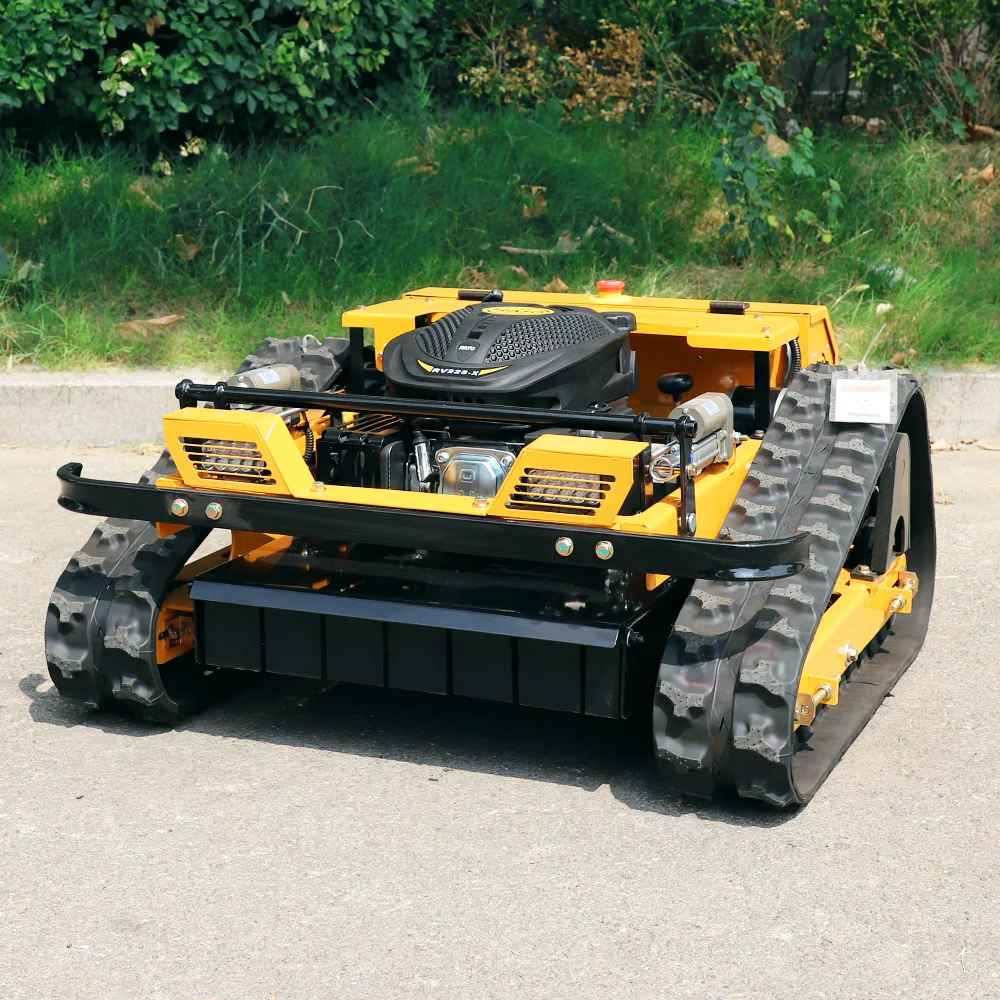 カスタマイズ可能な高品質・高性能リモコン芝刈り機、四輪駆動、45 °   丘陵地用草刈機、送料無料