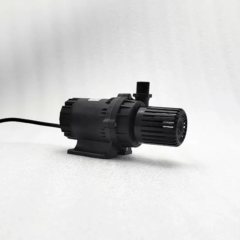 Small Outdoor Low Voltage 12v dc 24v Pond Waterfall Diving Water Dispenser with Light Emitting Diode Light