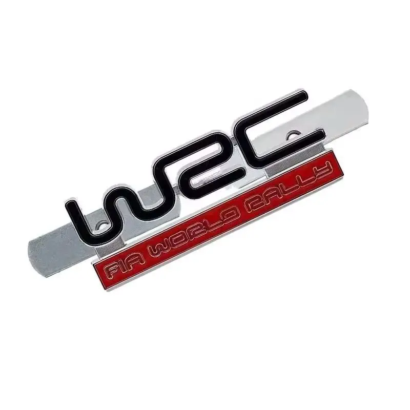 

Металлическая передняя решетка автомобиля WRC, эмблема багажника, наклейка на багажник для Audi Toyota Honda Suzuki Subaru BMW Mercedes Benz Ford KIA Citroen