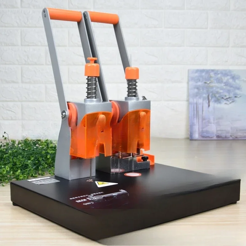 CD-400 manual financial binding machine accounting voucher hot melt binding machine