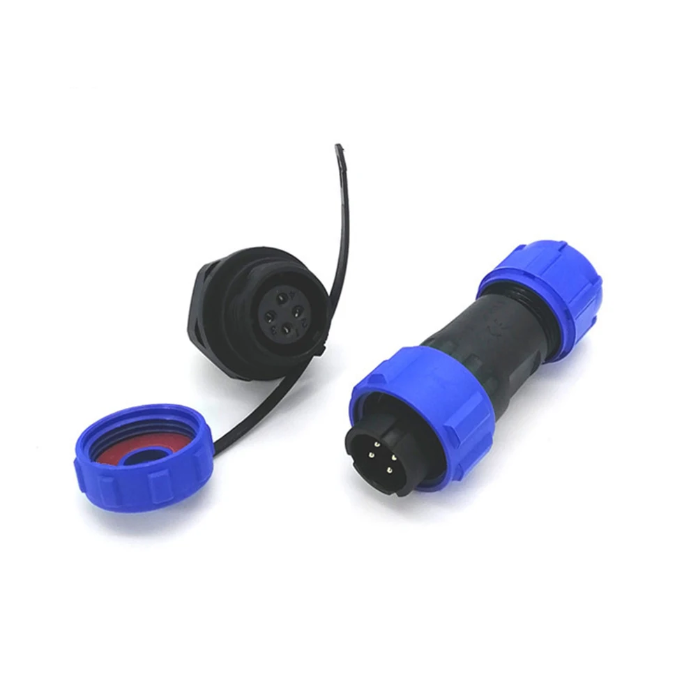For Outdoor Applications IP68 Waterproof Connector Harsh Environments Dustproof Engineering Plastics High Insulation Resistance