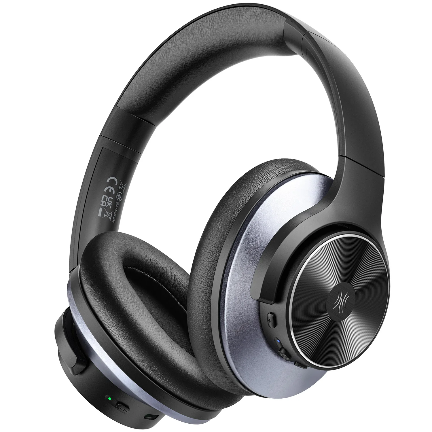 Oneodio A10 Bluetooth 5.4-hoofdtelefoon Hybride actieve ruisonderdrukking met Hi-Res audio Over-ear draadloze headset ANC met 5-microfoon