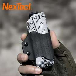 Nextool Flagship Pro multiherramienta con funda Kydex 16 en 1, alicates plegables, tijeras de cuchillo multiusos de bolsillo portátiles
