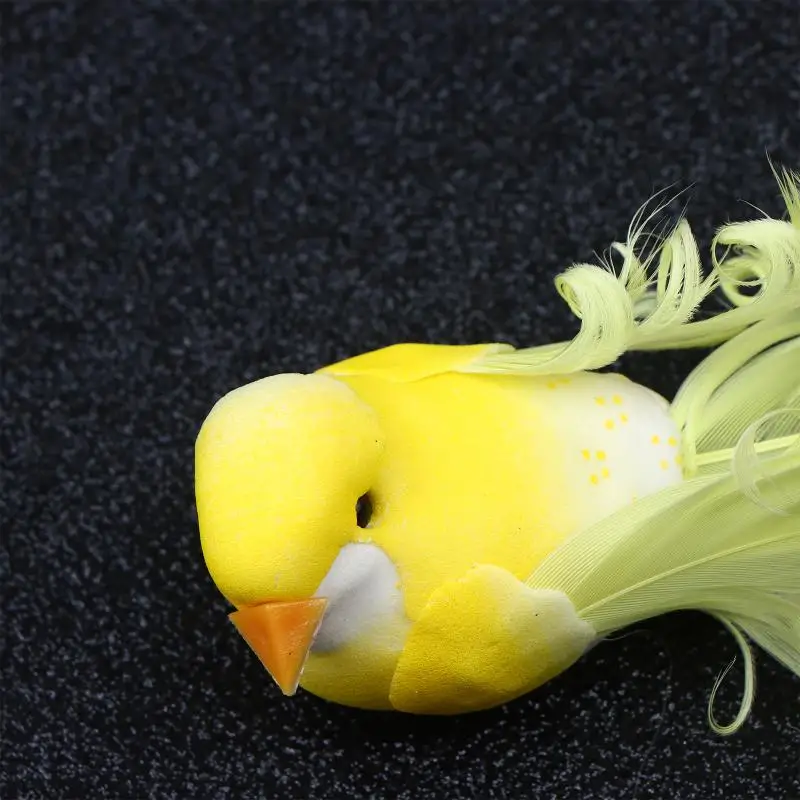 12cm Household Simulation Foam Bird Swallow Tail Bird Clip Garden Decorative Artificial Bird Handicrafts Ornaments For Garden