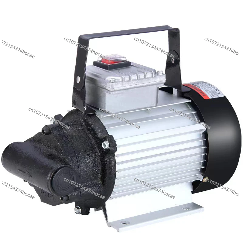 220V 750W Car Electrical Self-priming Portable Micro Gear Transport Pump Oil Filling Machine Electric Oil Transport Pump