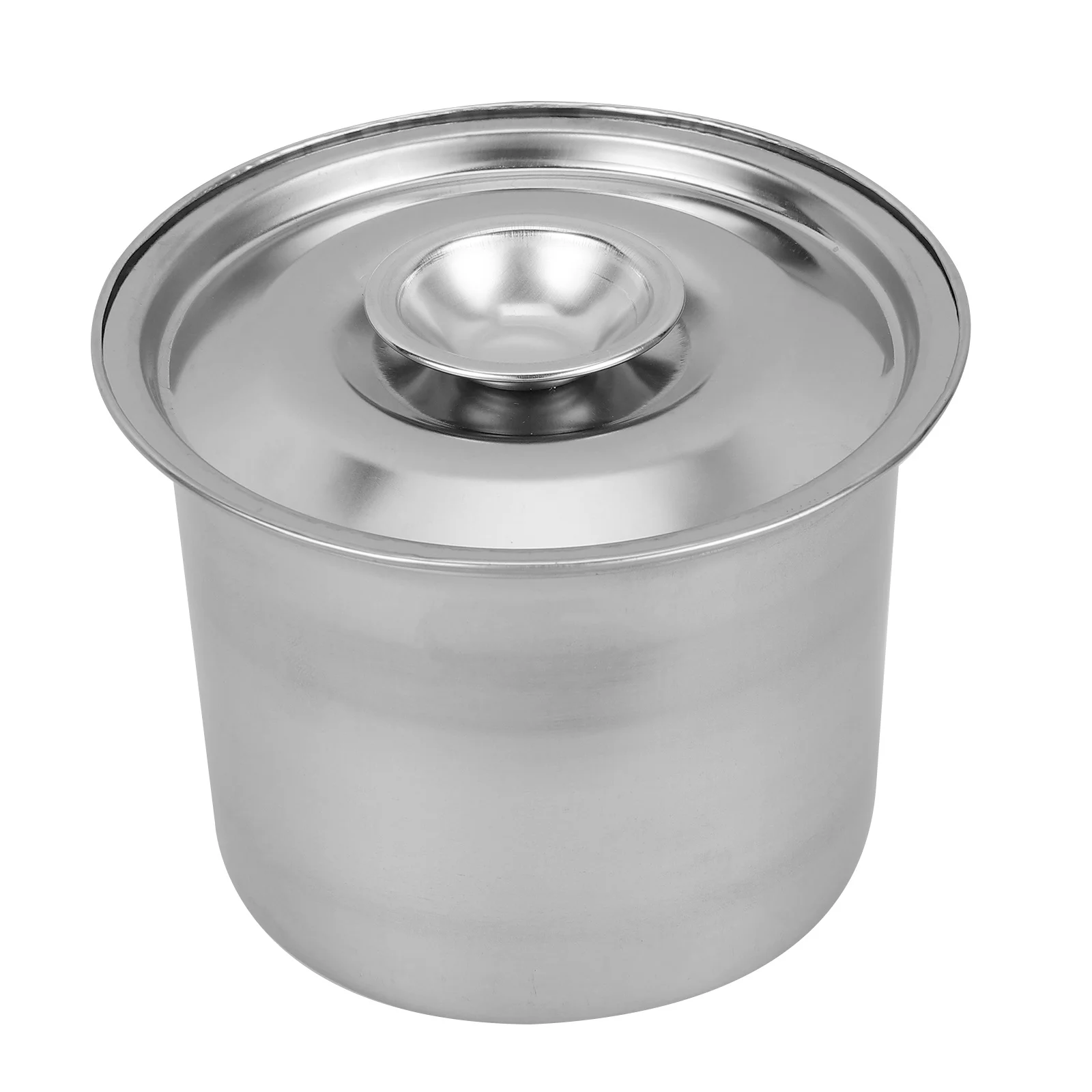 1pcs Stainless Steel Ice Cream Container Freezer Storage Keeper Reusable Dessert Box For Home Cafe Kitchen Use 3L Medium Size
