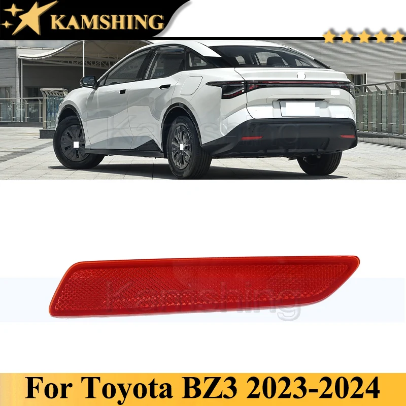 Kamshing Rear Bumper Light Lamp For Toyota BZ3 2023-2024 Rear Fog Light Fog Lamp Reflector Reversing Light Lamp