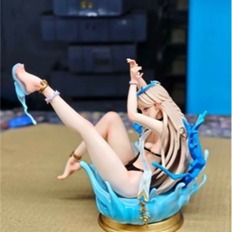 

Katishia Anime Girl Figure Desk Figurine Chibi Case Model Home Display Decor For Teens Women Birthday Halloween Christmas Gift