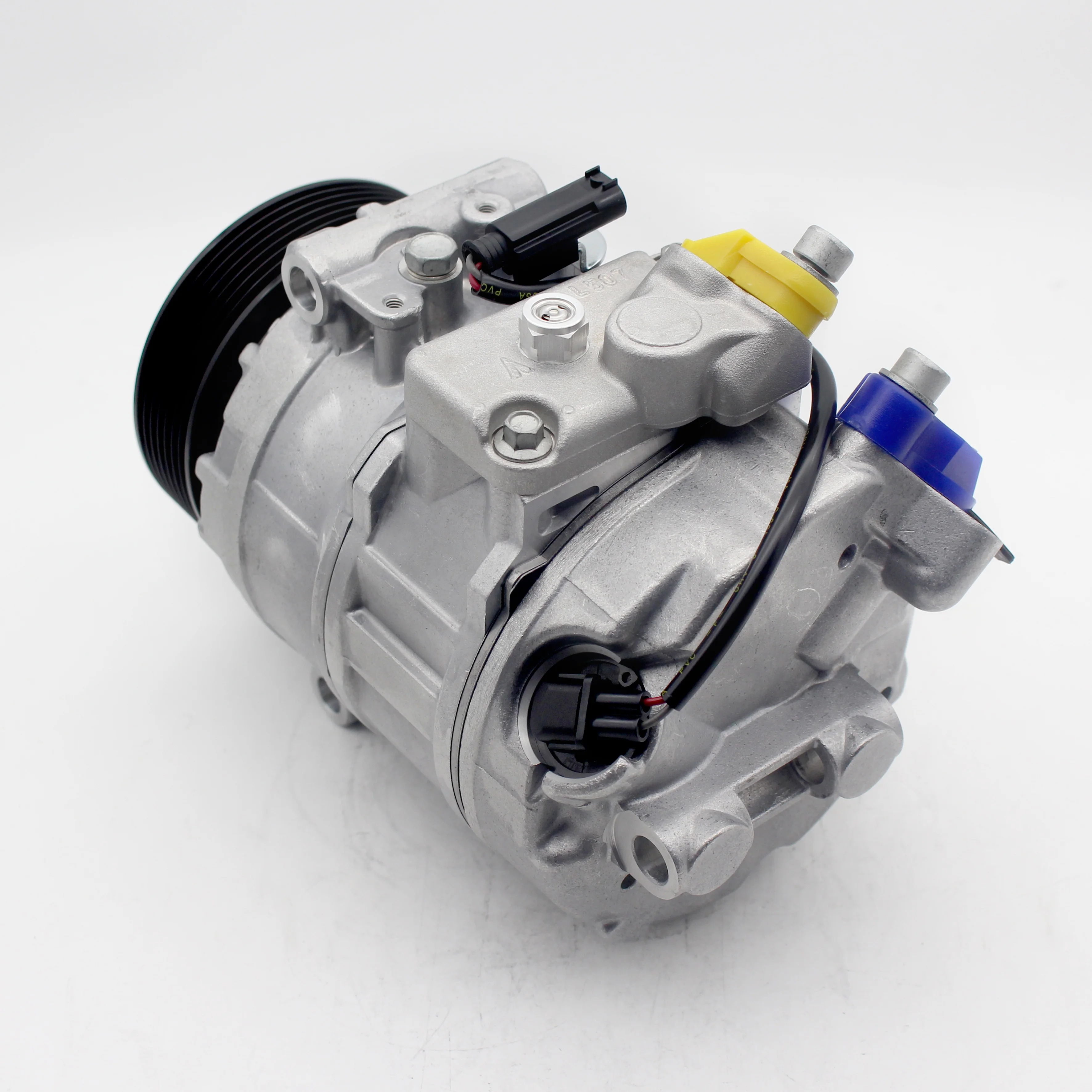 คอมเพรสเซอร์ AC สําหรับชิ้นส่วนรถยนต์ 523I จีนผลิต 12V 64526918753 64509196890 คอมเพรสเซอร์ AC รถยนต์ไฟฟ้า @