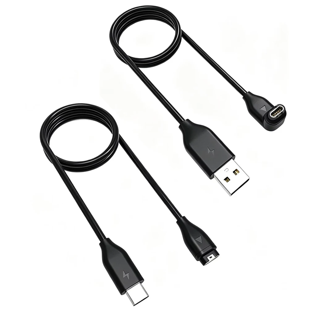 1M Typ-C USB-Ladekabel für Garmin Venu 4/3/3S/2 SQ Fenix 8/7/6/5 Vivoactive 6/5/4 Smartwatch-Ladegerät für Forerunner 570